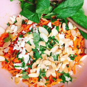 Rezept für orientalischen Karottensalat