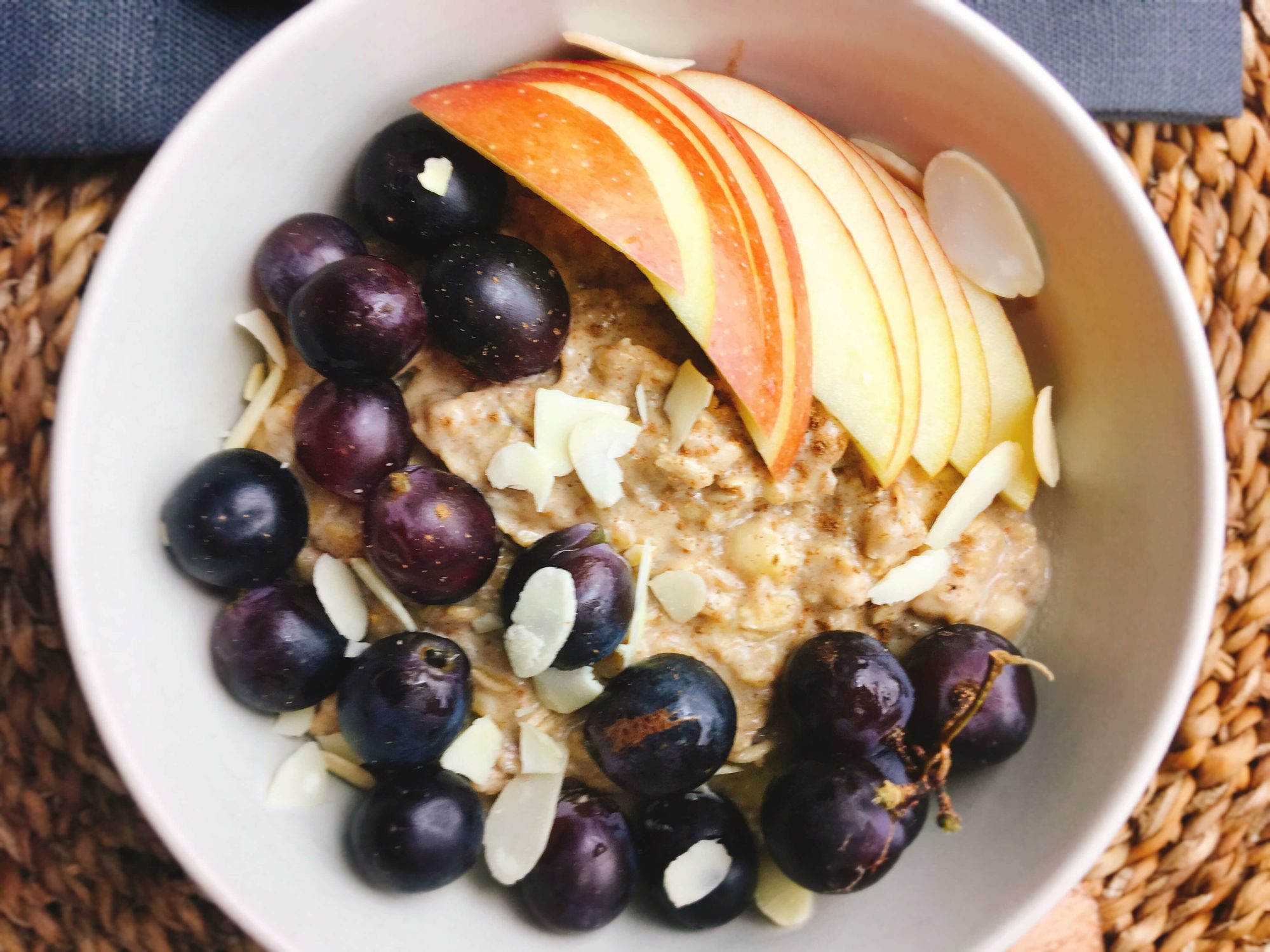 Rezept für schnelles und cremiges Bananenporridge